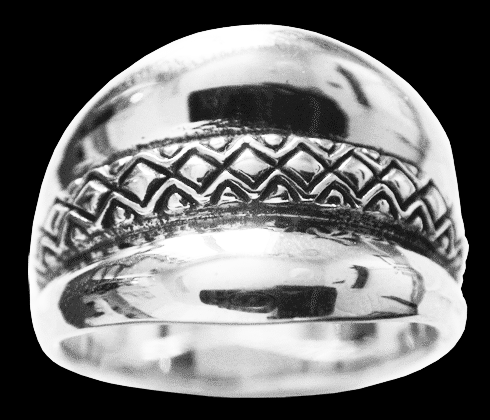 Ny ring i Viking stil. - 2
