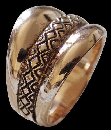 Ny ring i Viking stil.