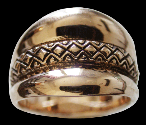 Ny ring i Viking stil. - 2