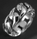 Pansar länk ring.