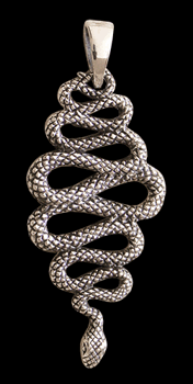 Halsband med orm.