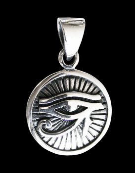 Halsband med Horus öga