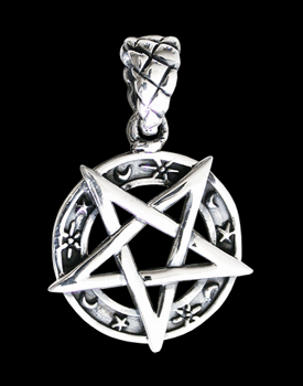Upp och nedvänt Pentagram