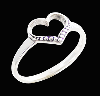 Ring med hjärta