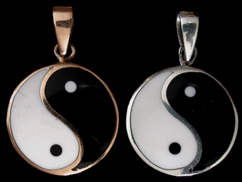 Yin & Yang halsband.