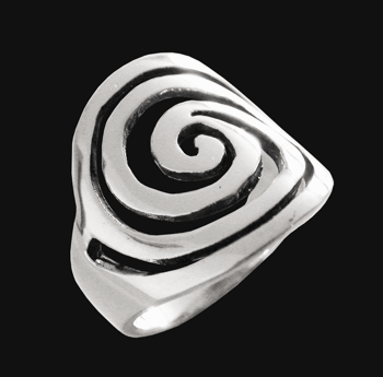 Ring med spiral
