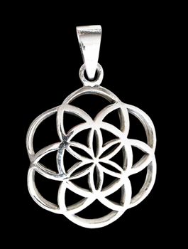 Flower of life i Äkta silver.