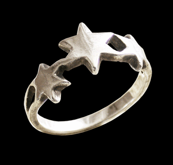 Ring med stjärna.