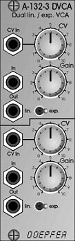 Doepfer A-132-3 Dual lin/exp VCA