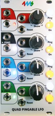4ms Pedals Quad Pingable LFO