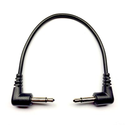 Tendrils Cables vinklade svarta 6-pack 10-90 cm