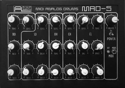 Used AVP Synth MAD 5 mk1