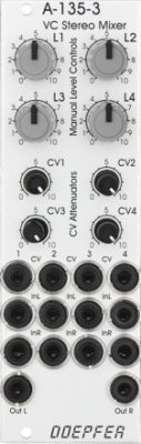 Doepfer A-135-3 Voltage Controlled Stereo Mixer