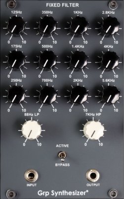 GRP Synthesizer Fixed filter Bank