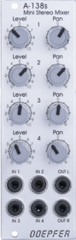 Doepfer A-138s Mini Stereo Mixer