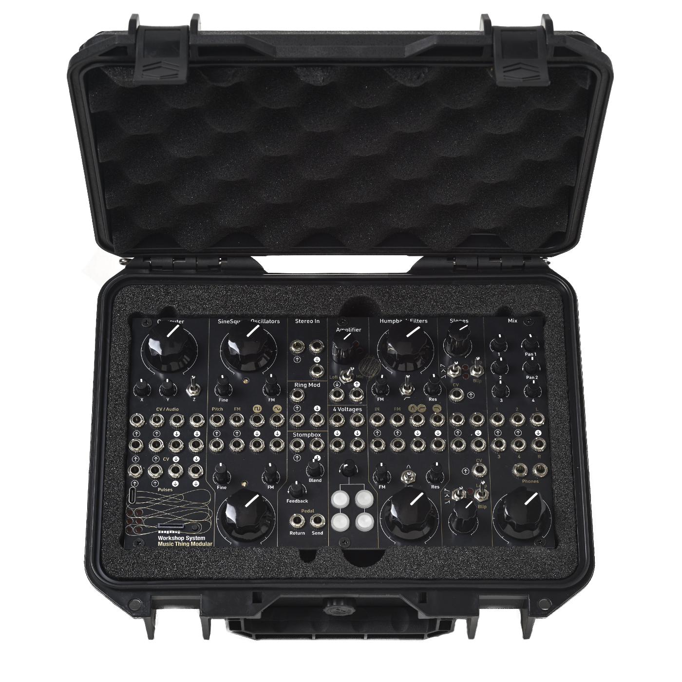 Music Thing Modular Workshop System Assembled