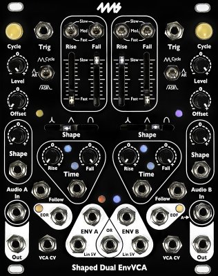 4ms Shaped Dual EnvVCA