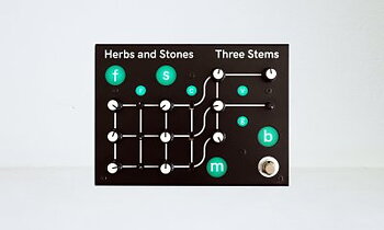 Herb and Stones Three Stems