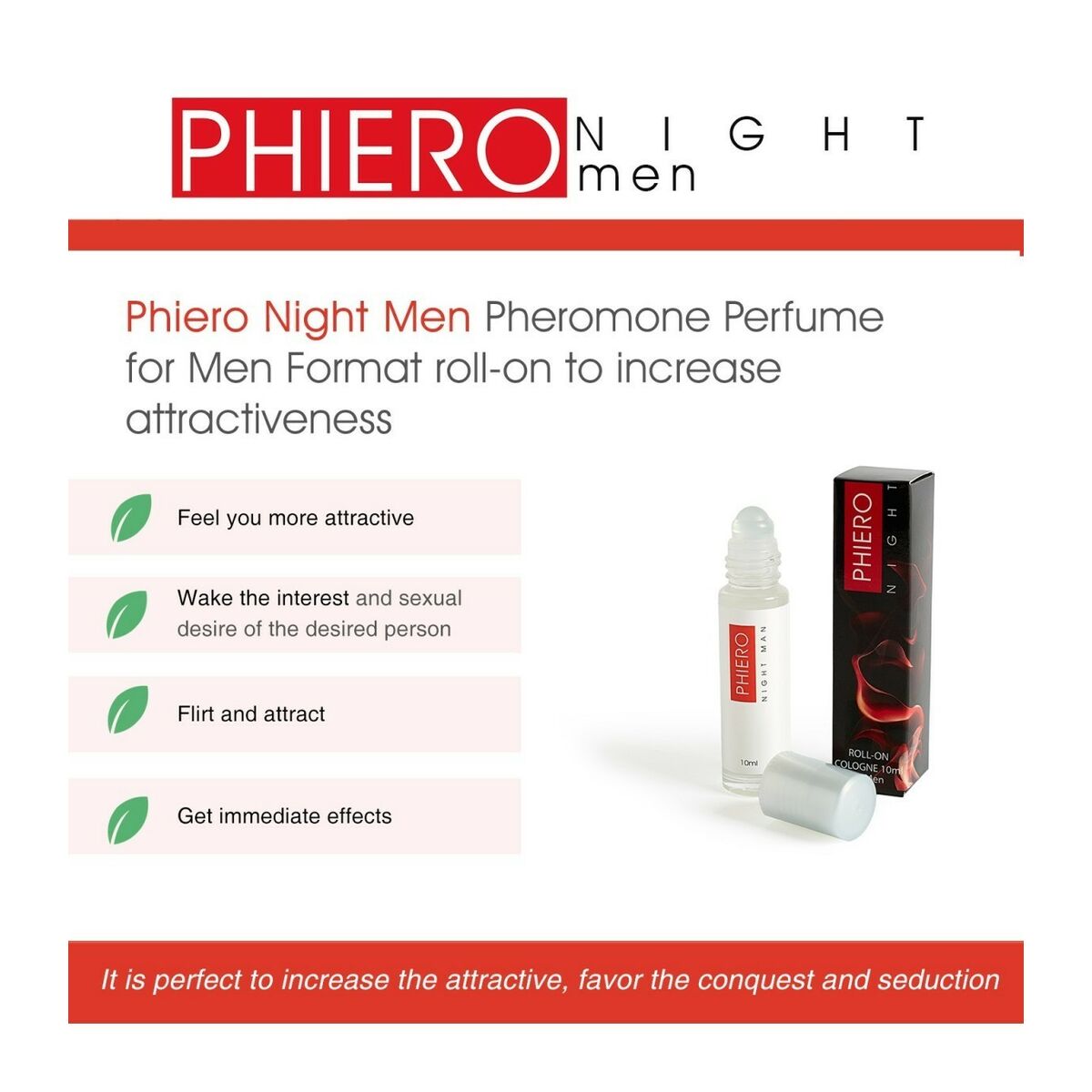 Parfym med feromoner 500 Cosmetics 10 ml - 4