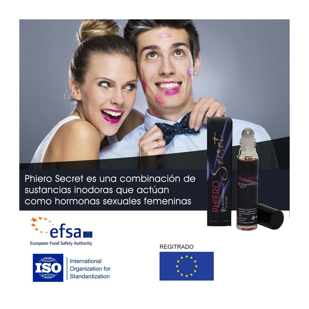 Massageolja med feromoner 500 Cosmetics 15 ml - 3