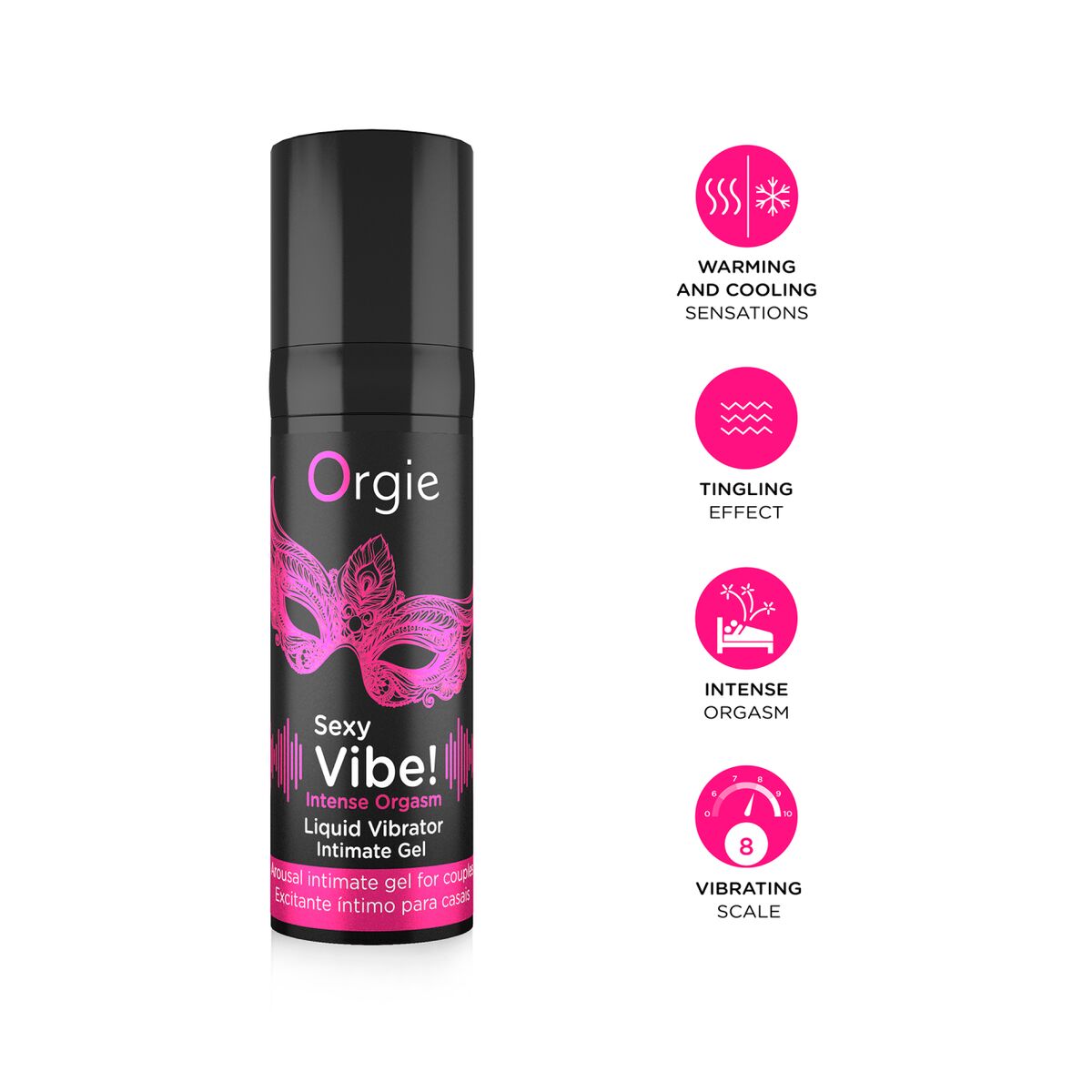 Orgasmhöjare Orgie Sexy Vibe! Intense Orgasm 15 ml - 3