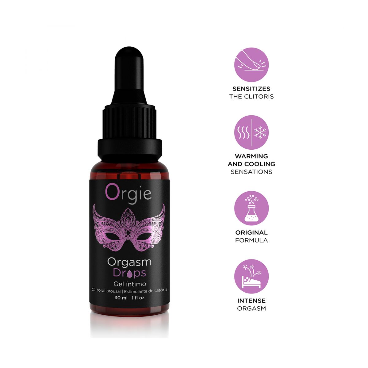 Stimulerande gel Orgie Orgasm Drops 30 ml - 3