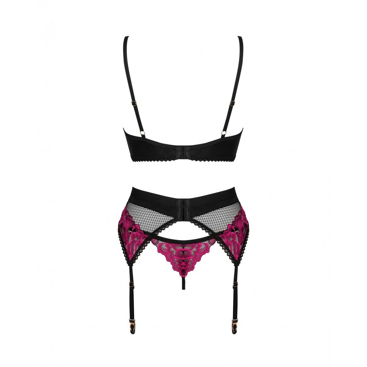 Set med underkläder Obsessive Svart M/L - 5