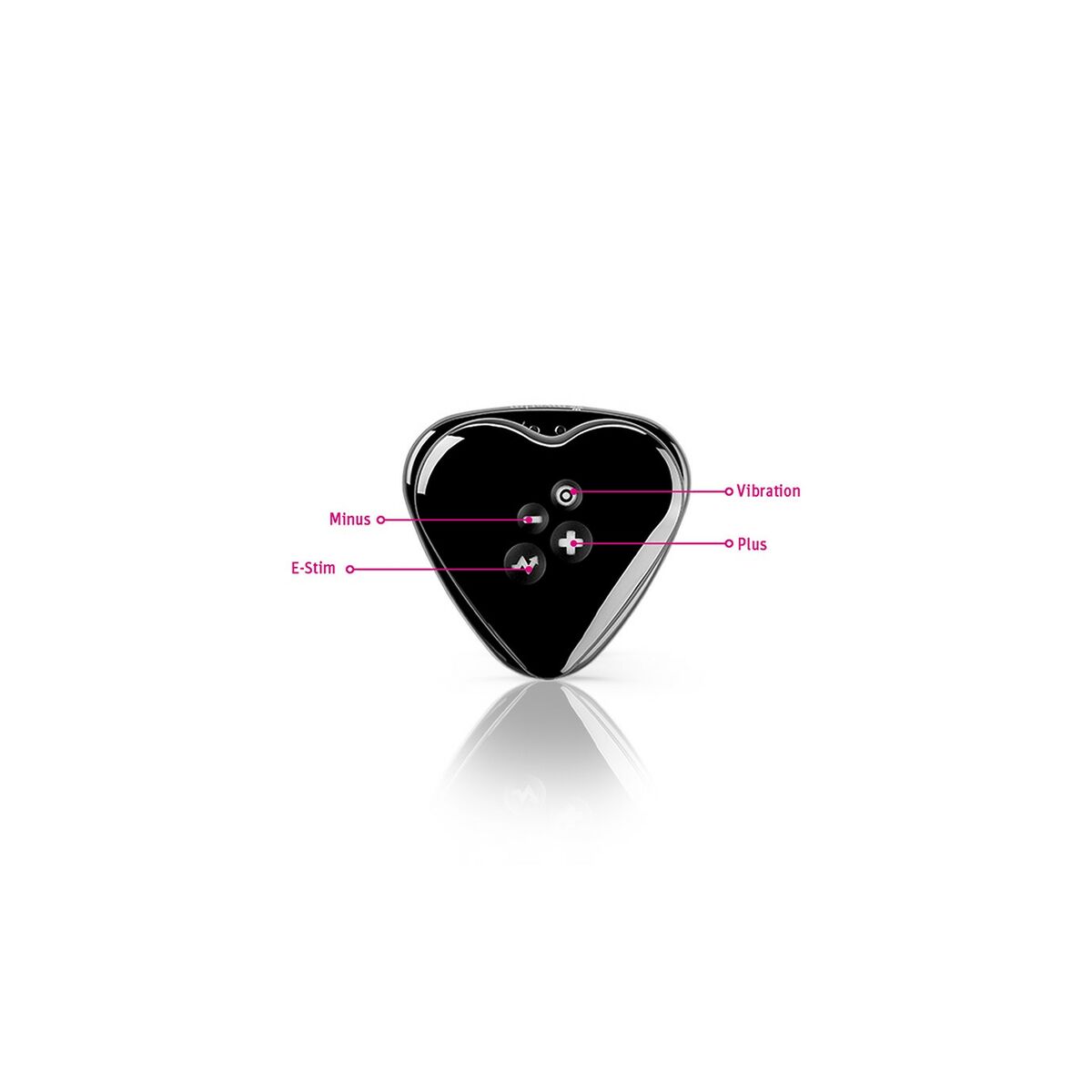Vibrator Mystim Hearts Desire eStim - 8