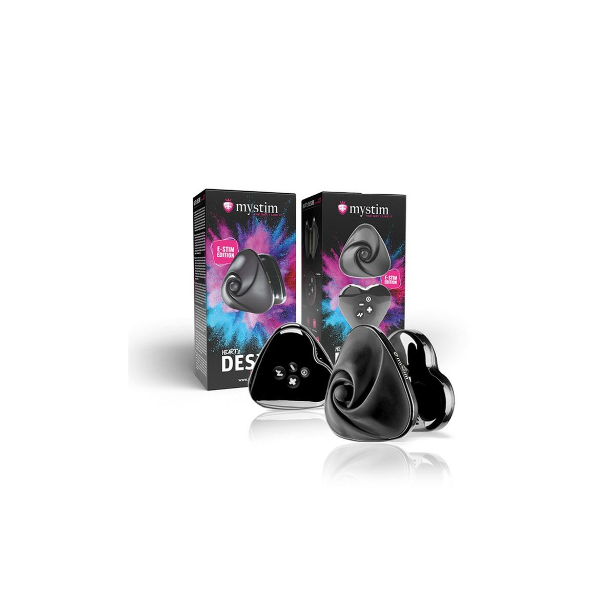 Vibrator Mystim Hearts Desire eStim - 3