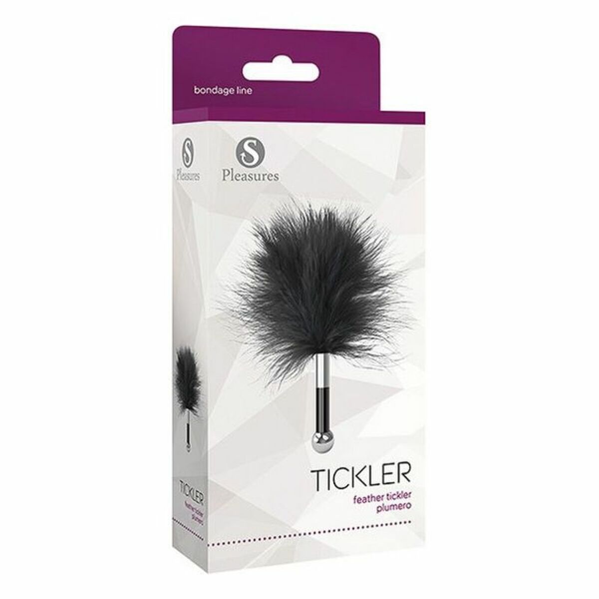 Borste S Pleasures Tickler Svart - 2