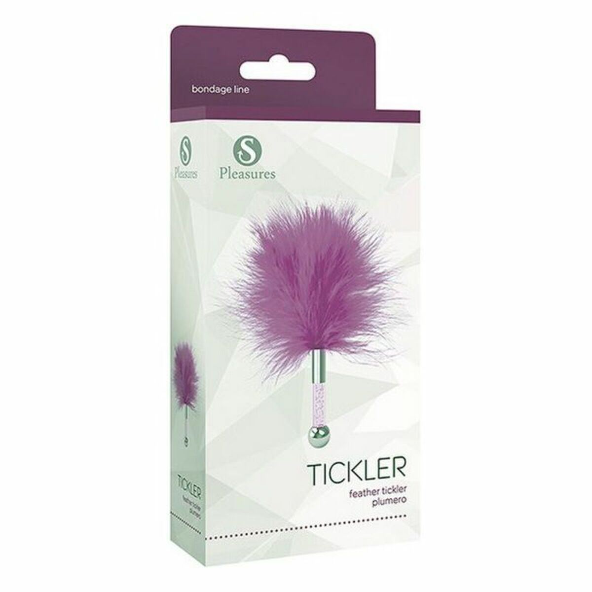Fjäderkittlare S Pleasures Tickler Rosa - 2
