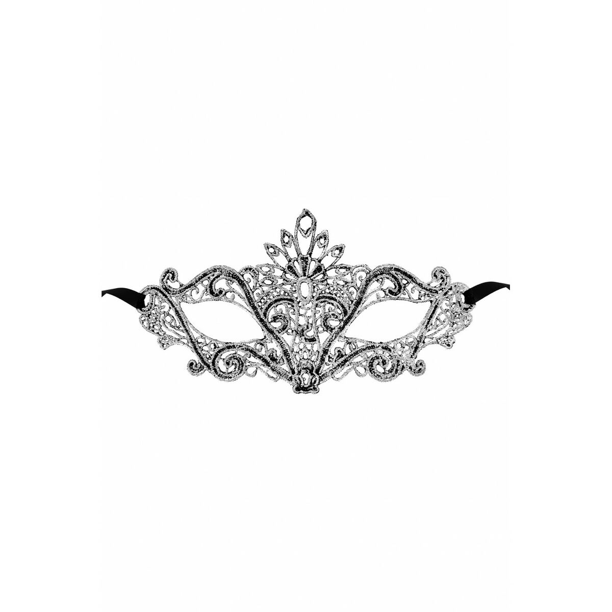 Mask Maskarade ETOILE Silvrig