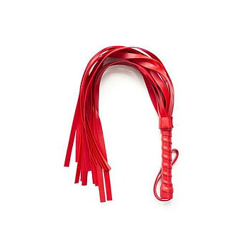 Flogger Piska Fetish Arts Röd