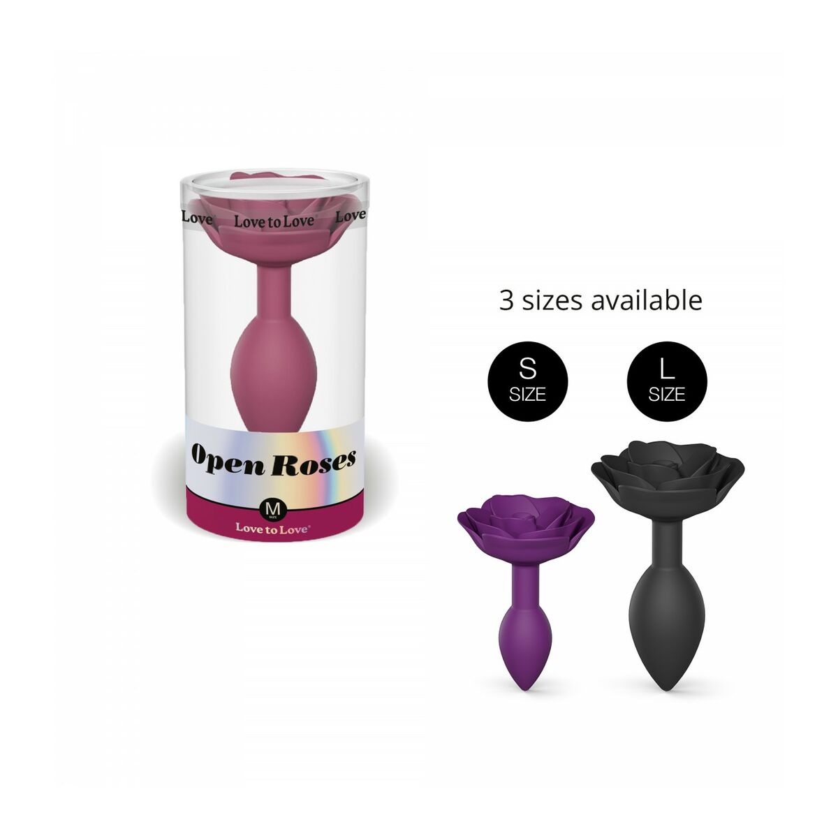 Analplugg Love to Love 6032404 Purpur - 2
