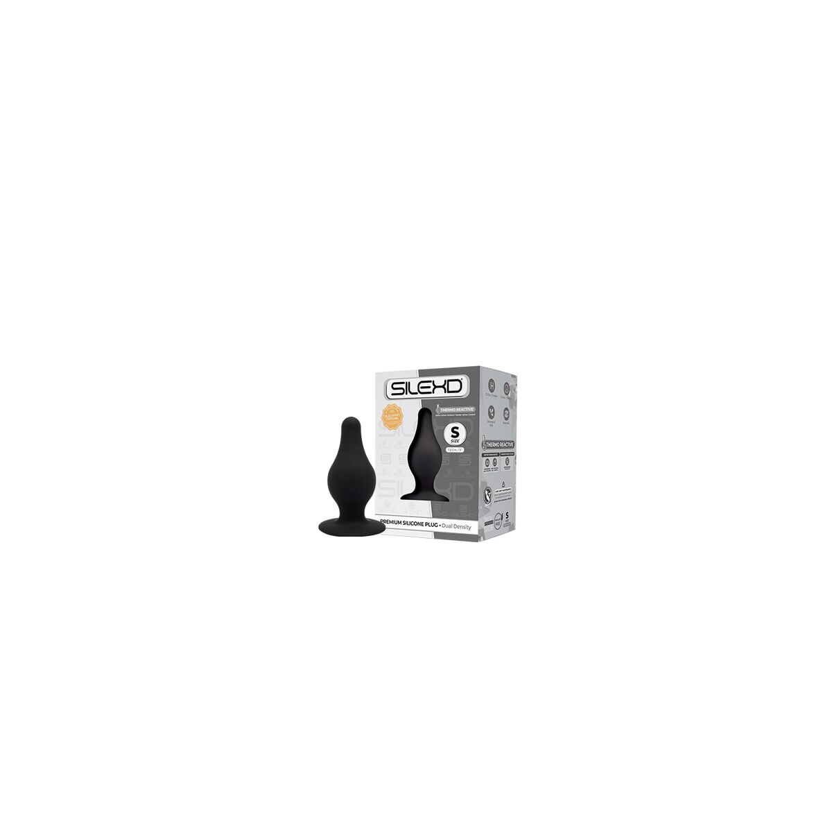 Analplugg Silexd Svart - 3