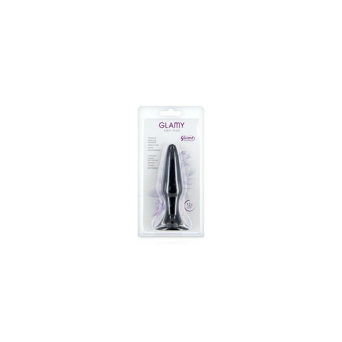 Analplugg Glamy Svart - 2