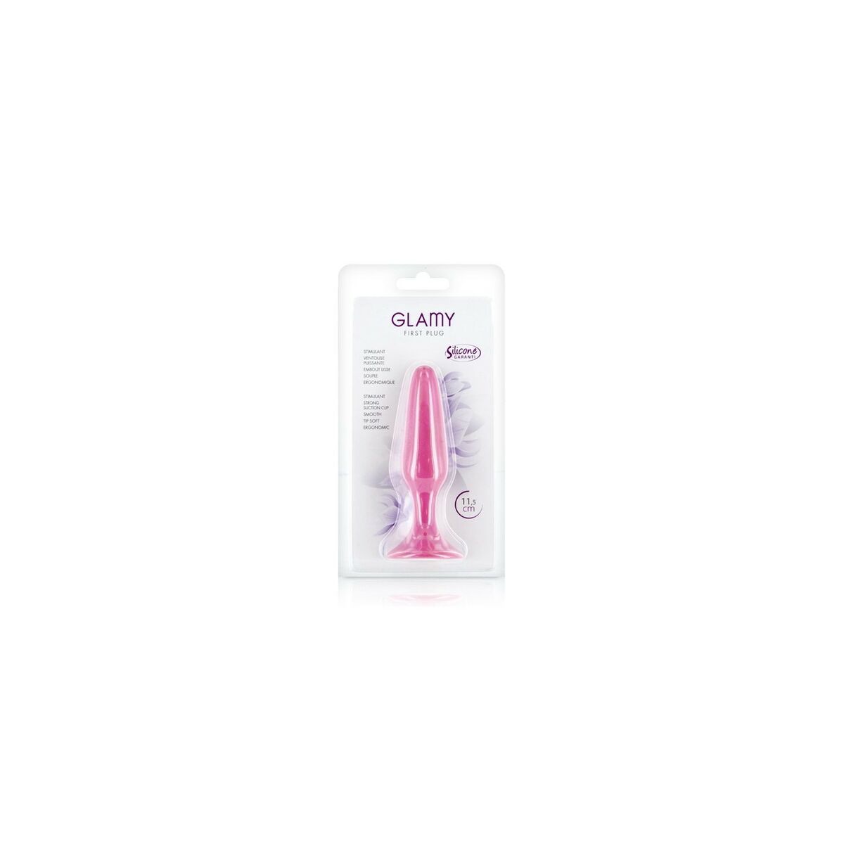 Analplugg Glamy Rosa - 2