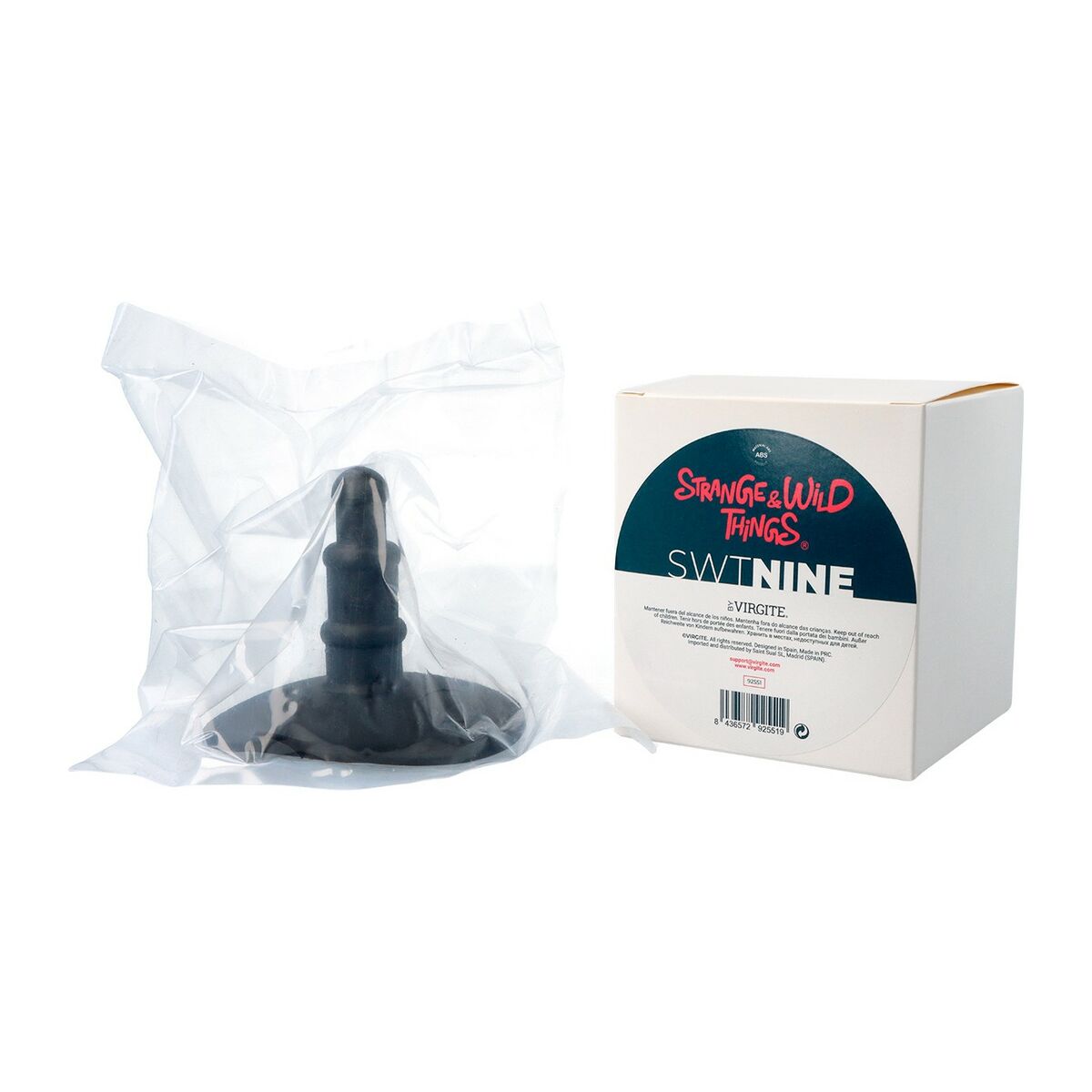 Analplugg Virgite Svart - 5