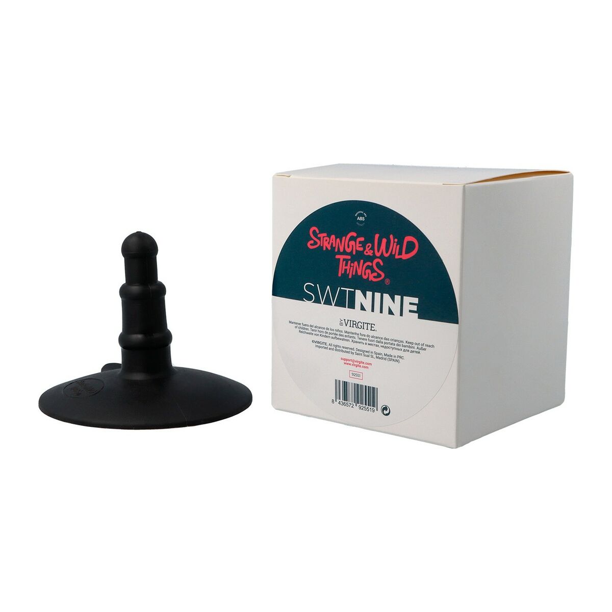 Analplugg Virgite Svart - 4