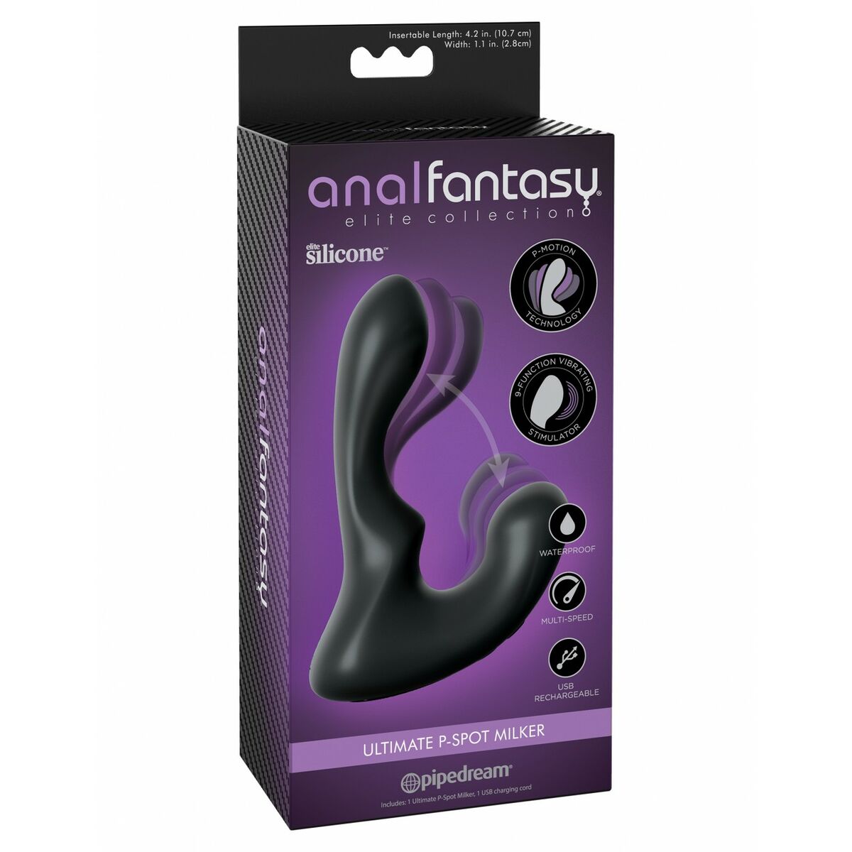 Analplugg Pipedream Svart - 2