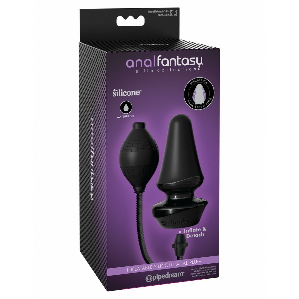 Analplugg Pipedream Svart - 2