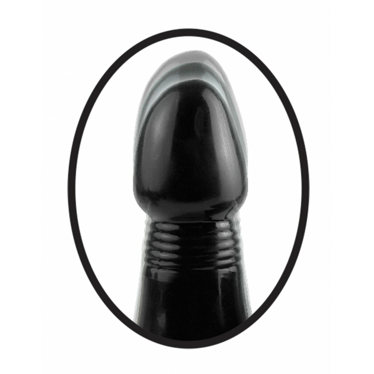 Analplugg Pipedream Svart (14,6 cm) - 3