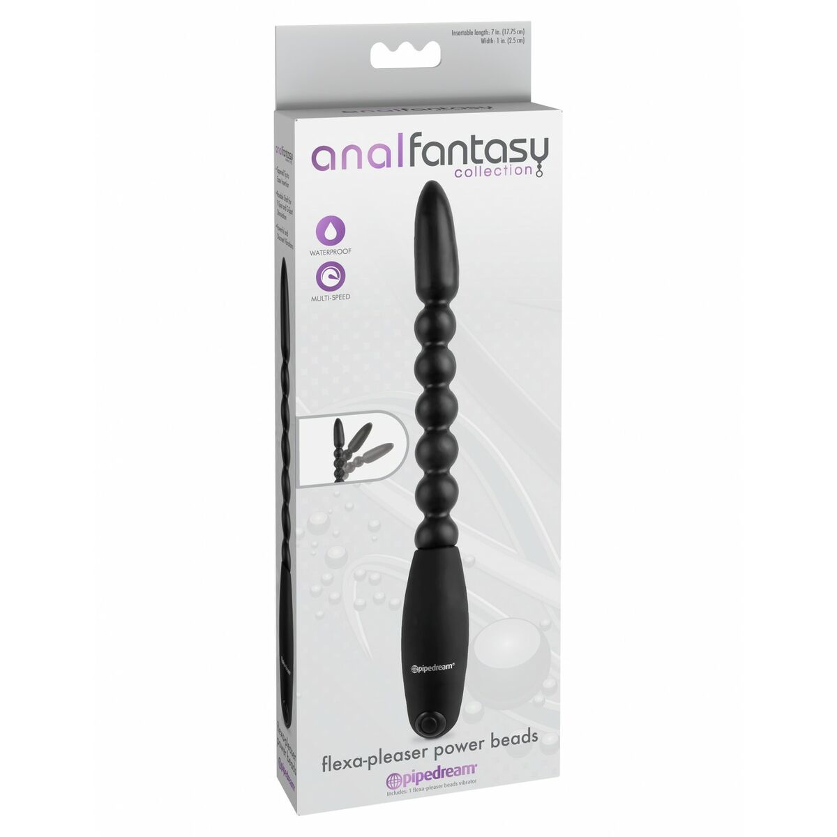 Analplugg Pipedream Svart - 2