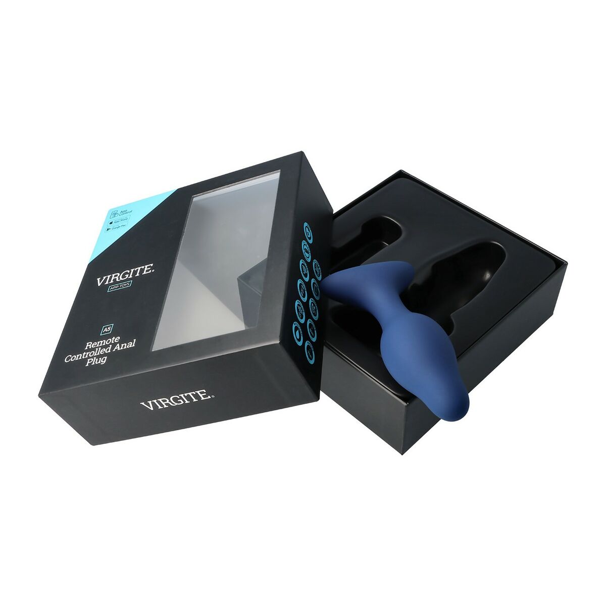 Analplugg Virgite (12 cm) - 2