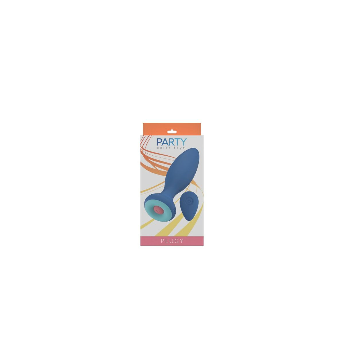 Analplugg Party Color Toys Blå (17 cm)