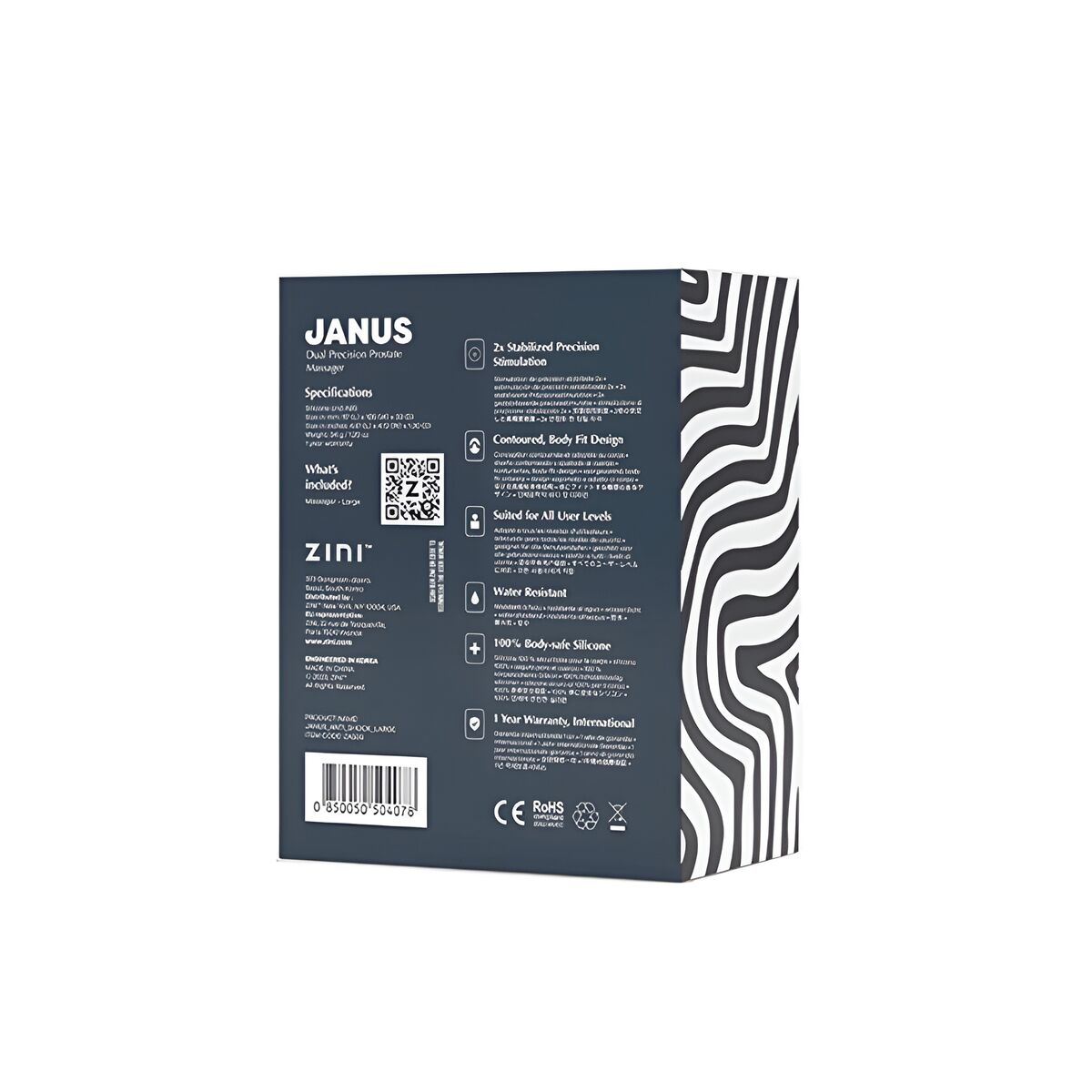 Analplugg ZINI Svart - 4