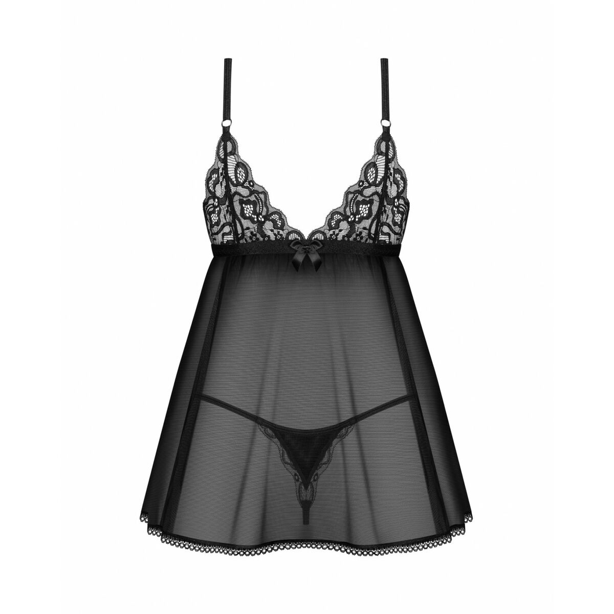 Babydoll & Stringtrosa Obsessive XS/S - 4