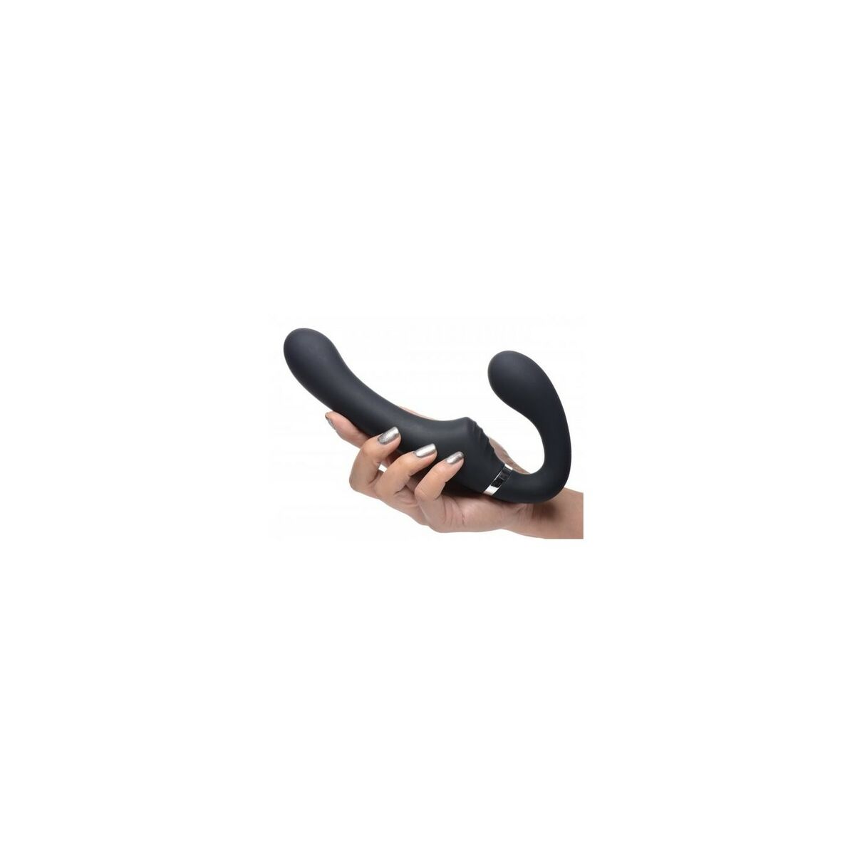 Smekningsapparat Double Penetration XR Svart Silikon - 3