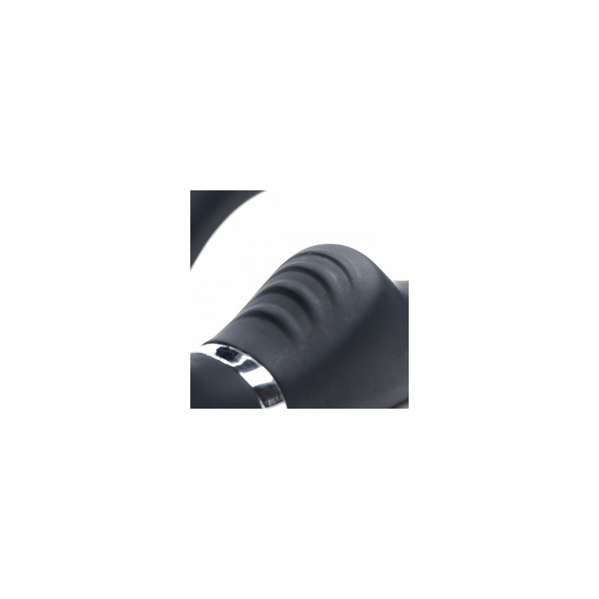 Smekningsapparat Double Penetration XR Svart Silikon - 4