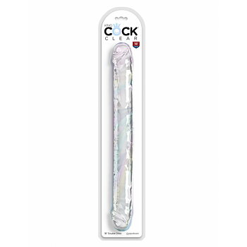 Smekningsapparat Double Penetration Pipedream - King Cock Transparent